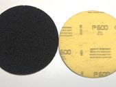 100PC 115mm Velcro Silicone Carbide Disc Pads 600 GRIT FREE BACKER