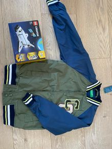 Benetton jacket + lego