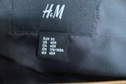 Mens H+M black suit - waist coat. Size medium