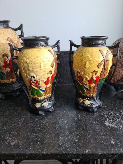 Embossa ware vintage chalk ware