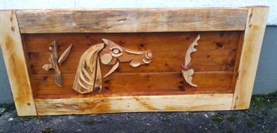 Rustic Driftwood Horse Wood Art