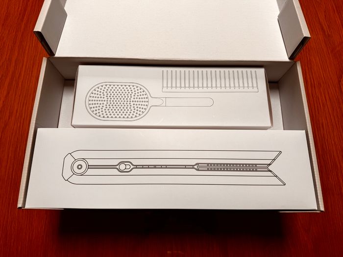 Special Edition Dyson Corrale Straightener (Prussian Blue/Rich Copper) - Like New in Box