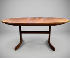 Mid-Century Teak G-Plan "Whale Tail" Extending Dining Table