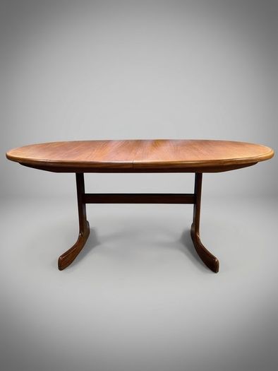 Mid-Century Teak G-Plan "Whale Tail" Extending Dining Table