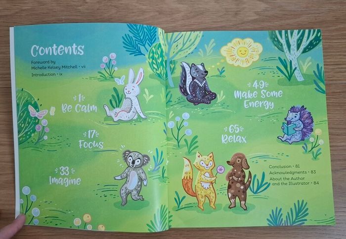 Mindfulness Book for Young Kids "Breathe Like a Bear"