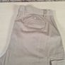 mens DKNY jeans cargo pants combats 100% cotton beige Size W 38 long leg Image 2