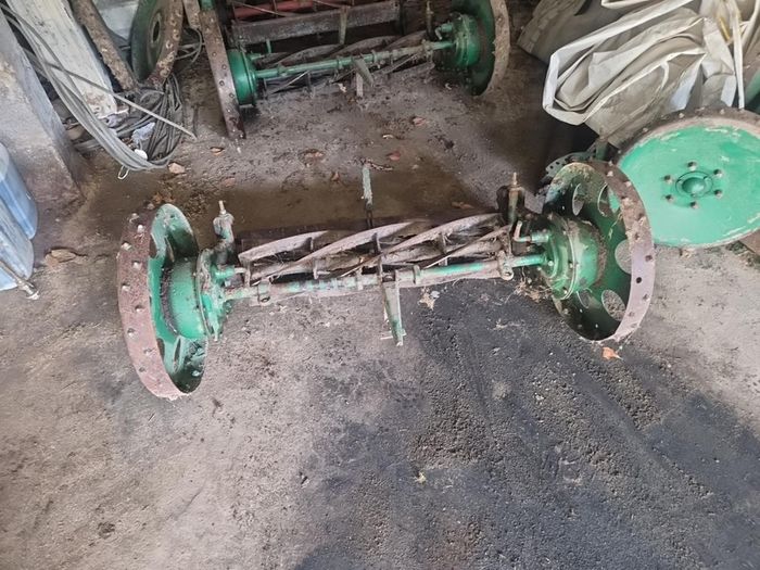 Vintage Gang Cylinder Mower