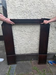 Vintage fireplace