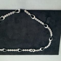 White gold necklace vintage