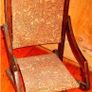 Pristine Antique Victorian Childs Campaign Chair Image 2