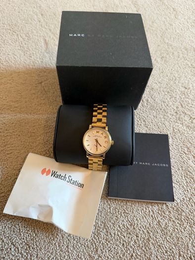 Marc Jacobs Gold Watch