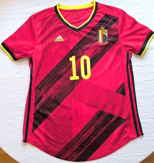 2020/21 Belgium Adidas Home Jersey E.Hazard #10 Size Age 12/14 Years (X's)