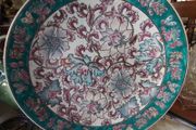 Chinese Cloisonne Enamel Plate