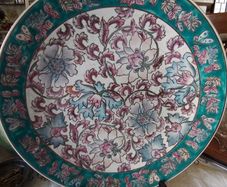 Chinese Cloisonne Enamel Plate