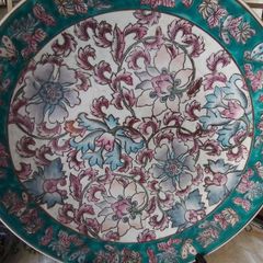 Chinese Cloisonne Enamel Plate