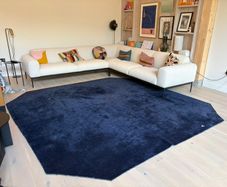 AndTradition The Moor AP6 Large Rug 240x240cm Blue Wool