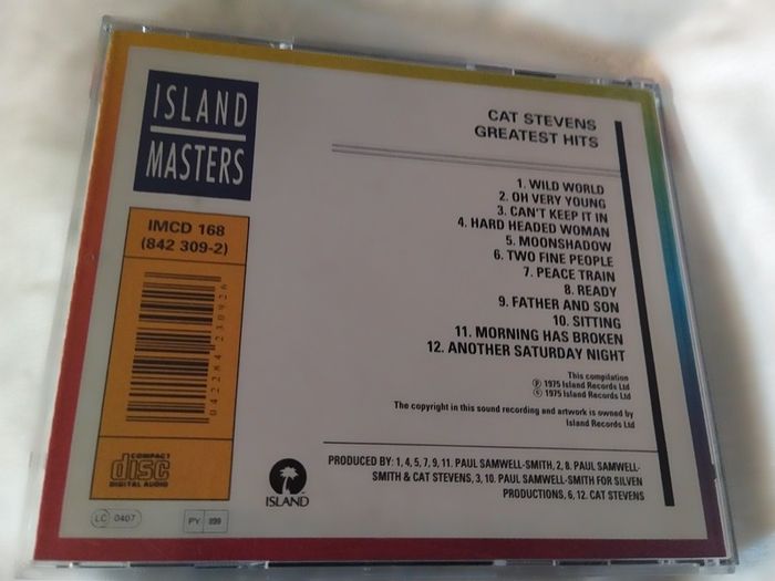 Cat Stevens Greatest Hits Cd