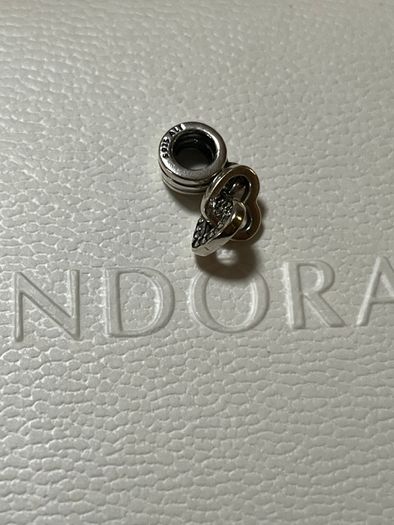 Pandora Interlocking Hearts Dangle Charm-brand new