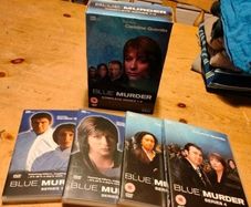 Blue Murder Dvd boxset  Perfect Condition some never used.
