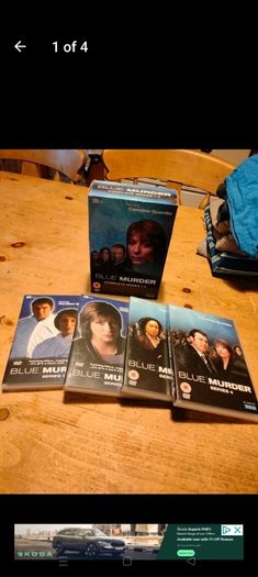 Blue Murder Dvd boxset  Perfect Condition some never used.