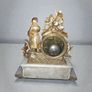 19th century French marble mantel clock Image 2