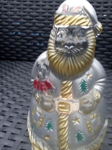 Beautiful Walther Glass Santa Tealight Holder