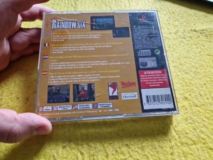 Rainbow Six Tom Clancy s PlayStation1 Ps1 PlayStation2 Ps2 Games Original