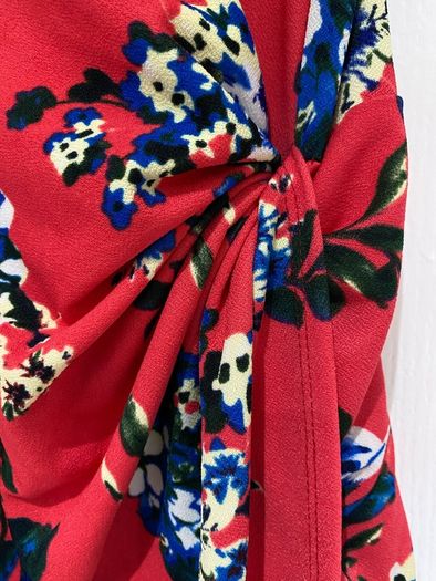 Ladies WalG faux wrap floral dress size M