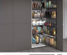 Ikea pantry pull out larder Metod Utrusta black brand new in box