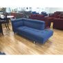 20E Navy blue sofa and 2 arm chairs Image 7