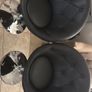 Black chairs x2 adjustable Image 2