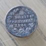 BADEN 3 Kreuzer 1830 Rare Image 2