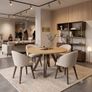 Sova Extendable Round Dining Table 180cm Image 10