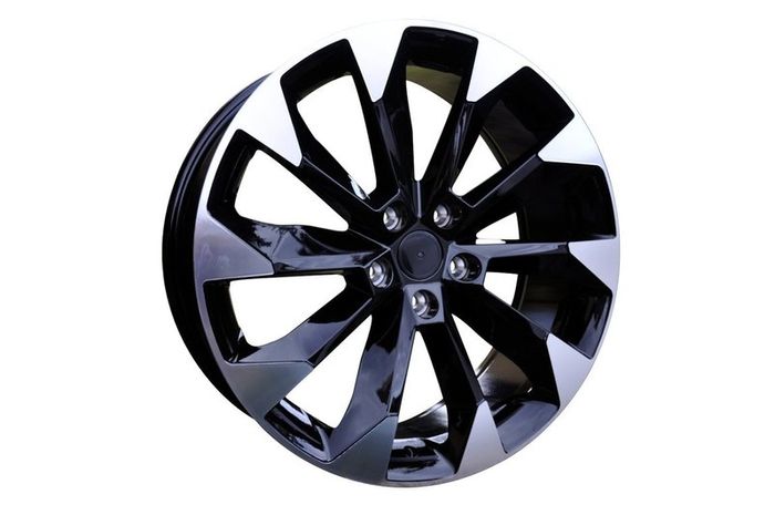 17" Vision -c Type Black Alloy Wheels Audi Seat Skoda VW 5x112