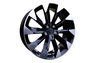 17" Vision -c Type Black Alloy Wheels Audi Seat Skoda VW 5x112