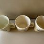 Ceramic coffee holder & 3cups Image 5