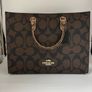 Coach tote woman bag brown Image 2