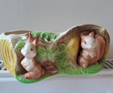Eastgate Pottery Fauna posy vase