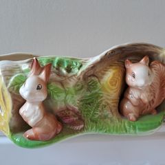 Eastgate Pottery Fauna posy vase