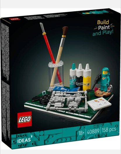 LEGO ideas space Build, Paint and Play 40889