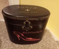 Beautiful leather storage case