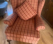 wing back chair
