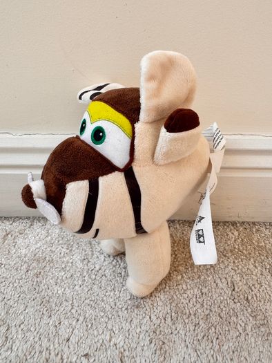 Super Wings Flying Friends Soft Plush Toy AirPlane Bello approx. 18 cm. Dirty Used Please see photos