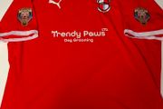 Tolka Rovers Match Worn Official Puma Football Jersey (Adult XL) FREE POST