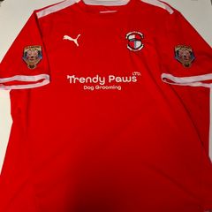 Tolka Rovers Match Worn Official Puma Football Jersey (Adult XL) FREE POST