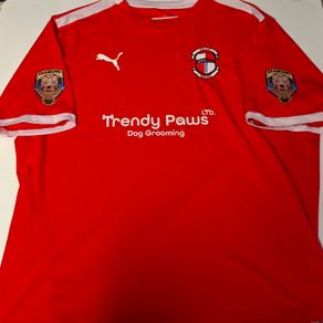 Tolka Rovers Match Worn Official Puma Football Jersey (Adult XL) FREE POST