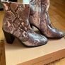 River Island Leather Snake print Boot Size 5 Image 9