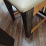 Solid wooden dining table + 4 chairs Image 2