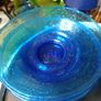 Cobalt Blue Ice Cream Set - Very unique - Hand Made Image 4