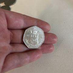 50p 1988 Irish coins